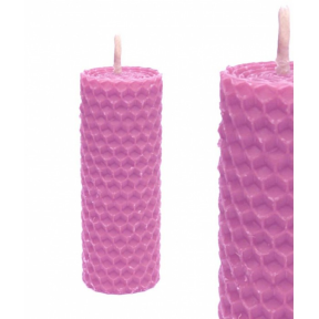 Свічка з вощини рожева катана