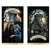 Карти Таро Вітражів: Освітлена Подорож Крізь Карти The Stained Glass Tarot: An Illuminated Journey through the Cards. Destiny Books