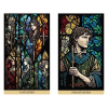 Карти Таро Вітражів: Освітлена Подорож Крізь Карти The Stained Glass Tarot: An Illuminated Journey through the Cards. Destiny Books