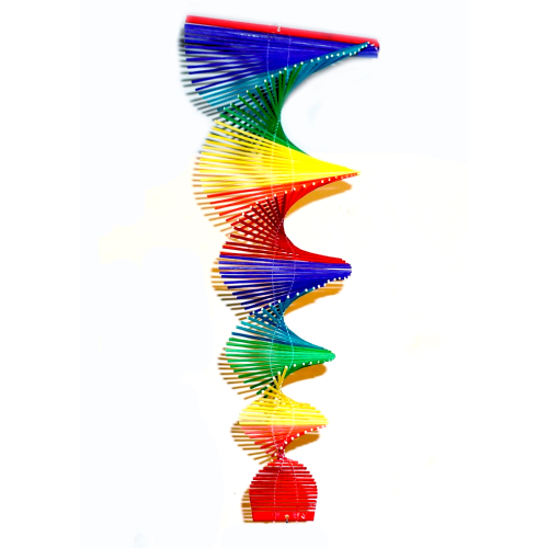 Спіраль ДНК дерев'яна L=85см.