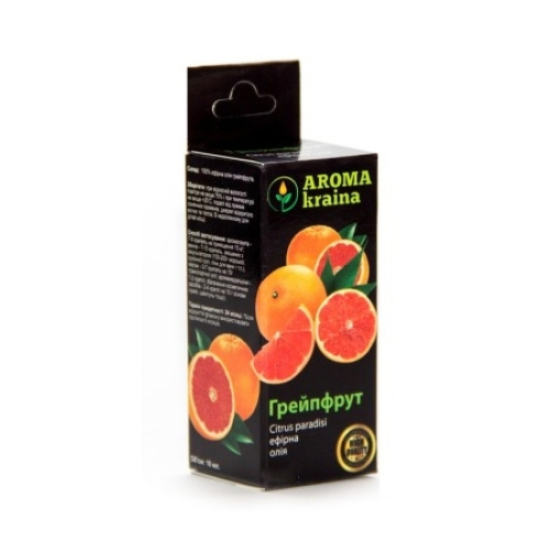 Ефірна олія грейпфрута 10мл. Aroma Kraina