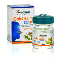 Бальзам від застуди та головного болю Колд Балм, 10 г, Cold Balm, 10 g, Himalaya
