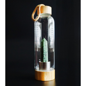 Пляшка для води із кристалом 550мл. Епідот