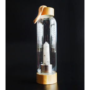 Пляшка для води із кристалом 550мл. Волосатик