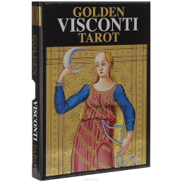 Golden Visconti Tarot Lo Scarabeo Золоте Таро Вісконті. 22 Старших Аркани