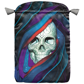 Мішечок для карт Santa Muerte Skull Lo Scarabeo