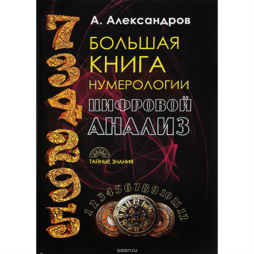 Большая книга нумерологии. Цифровой анализ  А. Ф. Александров