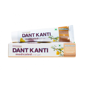 Гель лікувальний для ротової порожнини - Patanjali Ayurved Dant Kanti Medicated Oral Gel 100 г