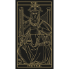 Карти Марсельського Таро у золотому та чорному виконанні - Marseille Tarot Gold & Black edition. Lo Scarabeo