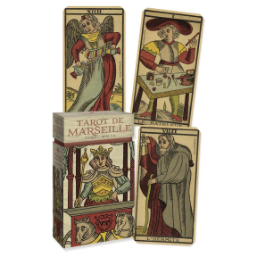 Карти Таро Марселя: Париж 1890 - Tarot de Marseille: Paris 1890. Lo Scarabeo