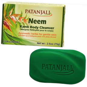 Мило для тіла Нім - Patanjali Neem Body Cleanser 75 г