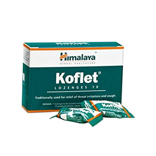 Кофлет леденцы от кашля Хималая (Koflet Lozenges Himalaya) 1 шт