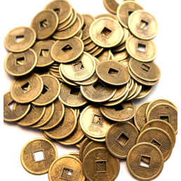  Монета d = 2 см. Штучно бронзовий колір