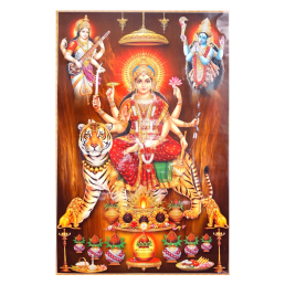 Постер "Индийские боги" Сарасвати Дурга Кали BAP 2082