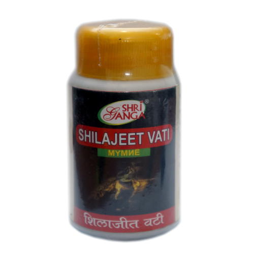 Shilajeet Vati Shri Ganga 100 грамм Мумиё