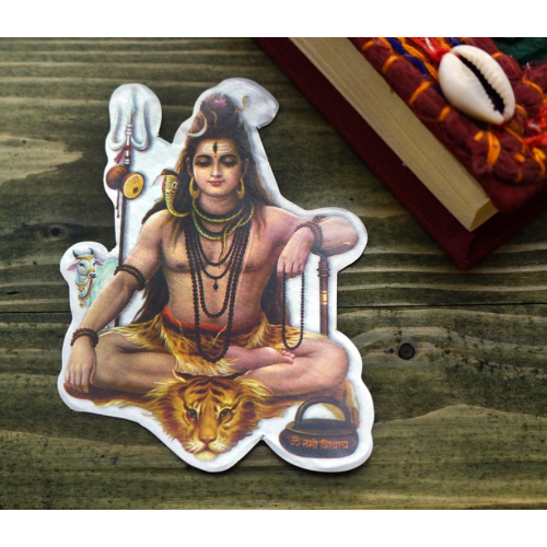 Стикер бумажный Индийские боги №16