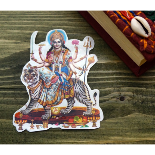 Стикер бумажный Индийские боги №17