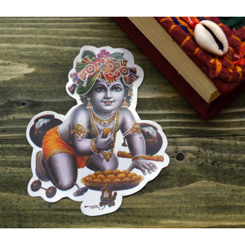 Стикер бумажный Индийские боги №29