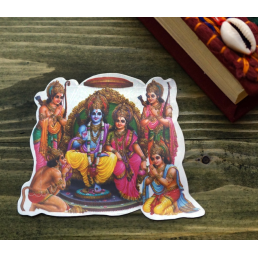 Стикер бумажный "Индийские боги" №31