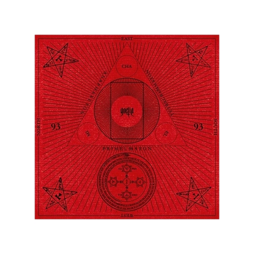 Скатертина для ворожіння Гоетія - Goetia Cloth (Tarot Mat). Lo Scarabeo