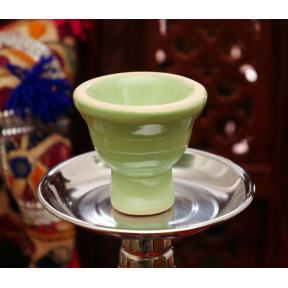 Запасная чашка для кальяна Зелёная