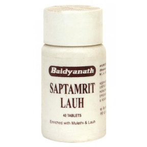 Saptamrit lauh 40 cap Badyanath / Саптамріт Лаухе 40 таб. для зору