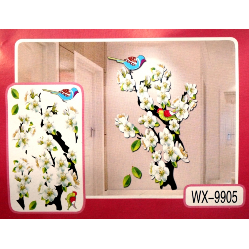 3D Декор-инсталляция ЦВЕТЫ WX-9905