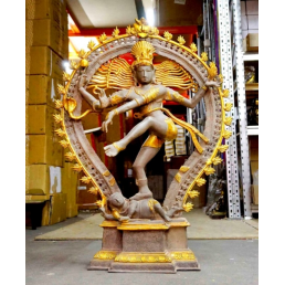 Статуэтка бронзовая Шива Натарадж Танцует