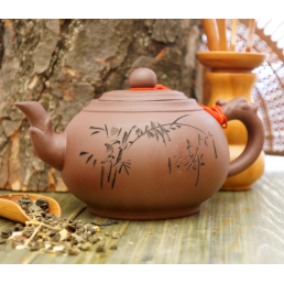 Чайник глиняний Ісин Китайські ієрогліфи