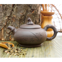 Чайник глиняний Ісин Темно-коричневий
