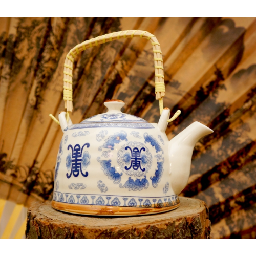 Чайник-заварник Тибет фаянс 900мл арт5
