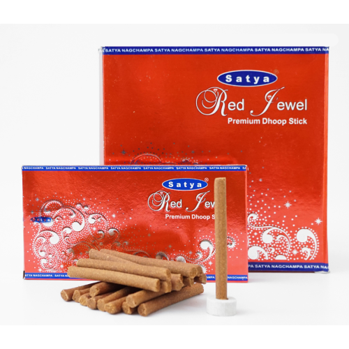 Satya Red Jewel DHOOP Червона коштовність