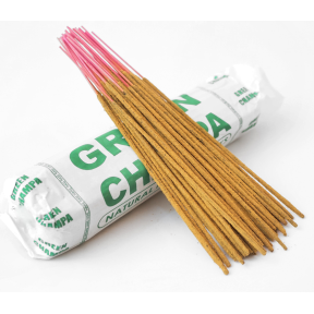 Аромапалички GREEN CHAMPA 250 грам упаковка HKPD