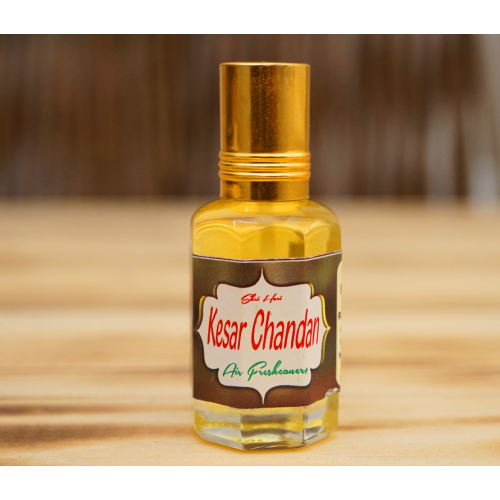 Keshar Chandan Oil 10ml. Ароматическое масло Вриндаван