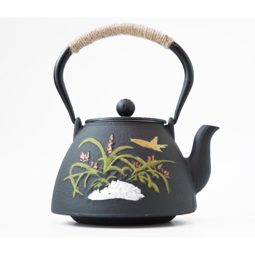 Чайник чавунний Тецубін з ситом Метелик 1100мл.