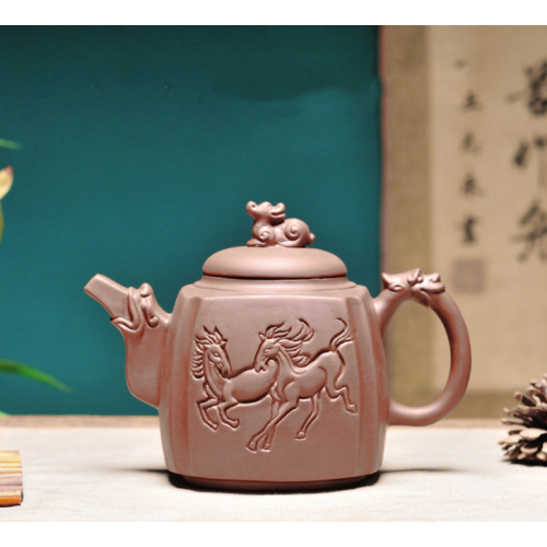 Чайник Тяньцзяо коричневий 600мл.