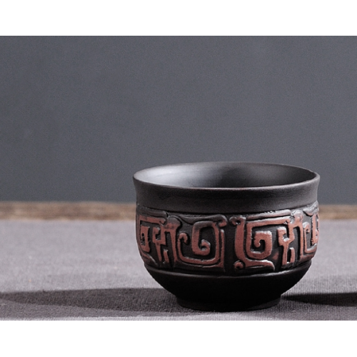 Чашка Jiaolong чорна 50мл.