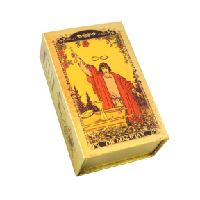 Карты Золоте Таро Уэйта Gold foil Tarot Cards