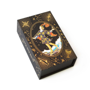 Карти Золоте Таро Вейта Gold foil Tarot Cards (black)