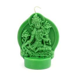 Свічка ритуальна Зелена Тара
